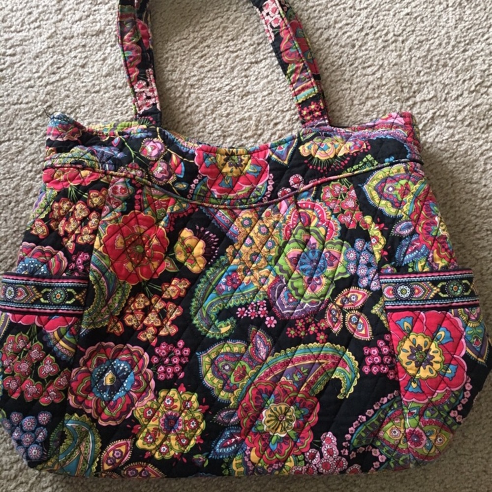 Vera Bradley Symphony in Hue Pleated Tote